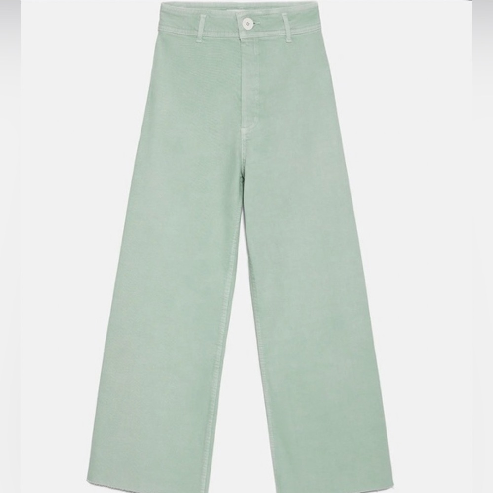 Zara marine green jeans
